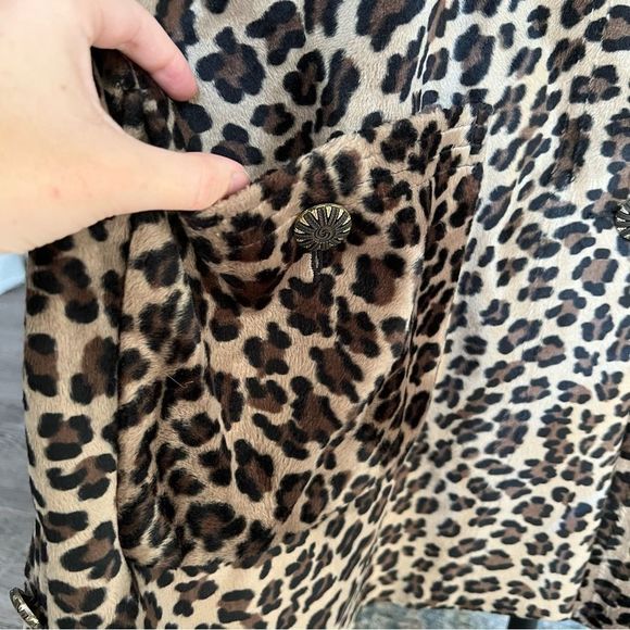 Vintage Cheetah Print Jacket - Large - Picture 6 of 9